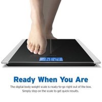 Etekcity weighing scale black