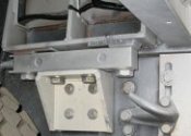 On board truck weighing scales