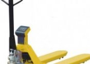 Weighing scale pallet truck