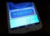 Weighing scales in grams