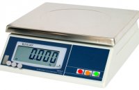 Electronic weighing machine for shops